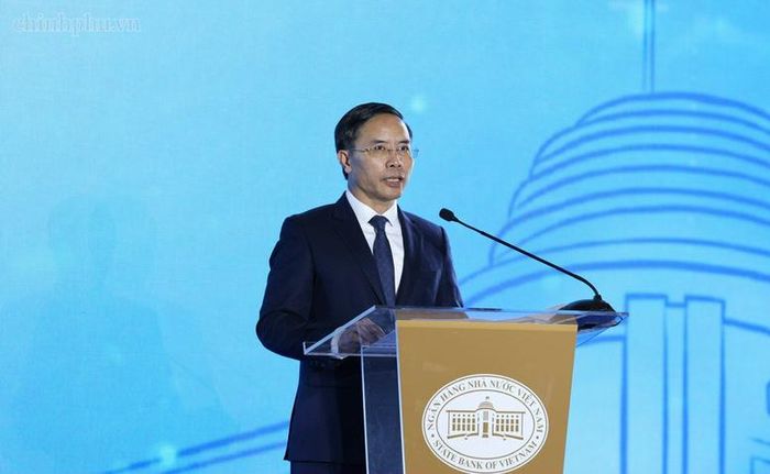 Thống đốc NHNN Phạm Đức Ấn phát biểu - Ảnh: chinhphu.vn/Phương Nguyên