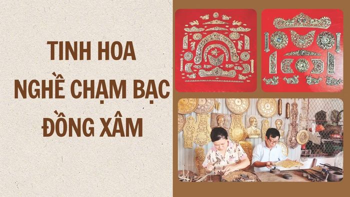 Ở tuổi 14, Triệu Thị Phương bắt đầu học nghề chạm bạc ở Đồng Xâm và theo nghề suốt 23 năm qua. Từ những nhát búa, đường đục còn vụng về, đôi tay cô dần thành thạo từng công đoạn và đến hôm nay vẫn chọn ở lại với nghề. Phía sau hành trình ấy là một người thầy đã dành nhiều năm truyền nghề, truyền cả tình yêu với những tinh hoa của nghề chạm bạc Đồng Xâm.