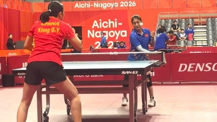 Nguyễn Thị Hoa Phượng bước vào lượt trận cuối cùng vòng bảng B gặp Xiong Guiyan của Trung Quốc (Ảnh: TM)