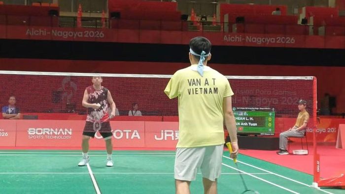 Vũ Anh Tuấn bước vào trận đấu cuối vòng bảng A gặp Cheah Liek Hou của Malaysia. (Ảnh: NH)