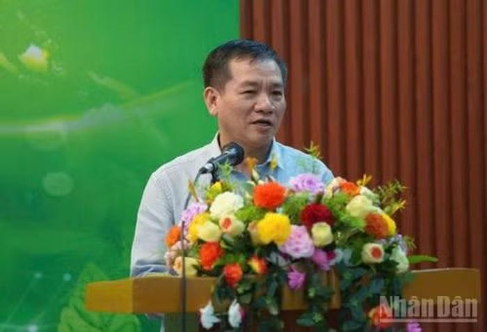 Ông Vũ Anh Tuấn, Phó Cục trưởng Cục Thông tin-Thống kê và Đánh giá khoa học, Bộ Khoa học và Công nghệ. (Ảnh: HÀ TUẤN)