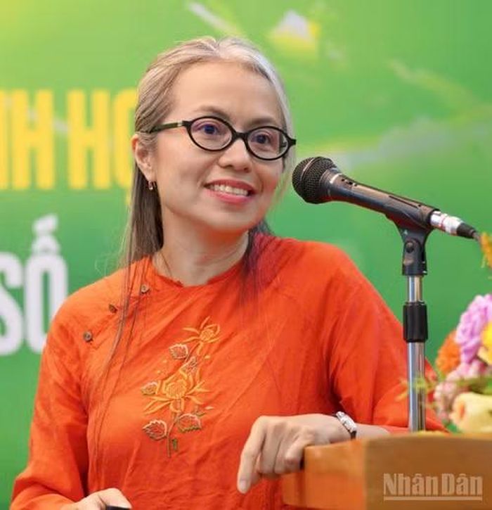 Tiến sĩ Nguyễn Lê Thu Hà. (Ảnh: HÀ TUẤN)