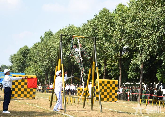  Dây leo đứng là một trong những thách thức của bài thi. 