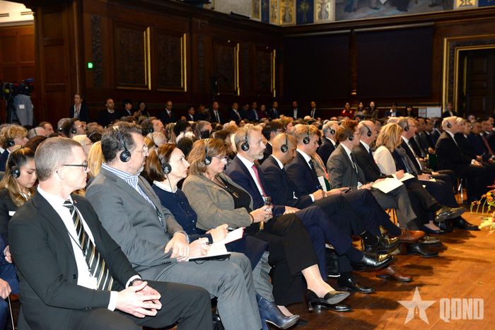  Các đại biểu tham dự cuộc phát biểu chính sách tại Đại học Copenhagen của Tổng Bí thư, Chủ tịch nước Tô Lâm.