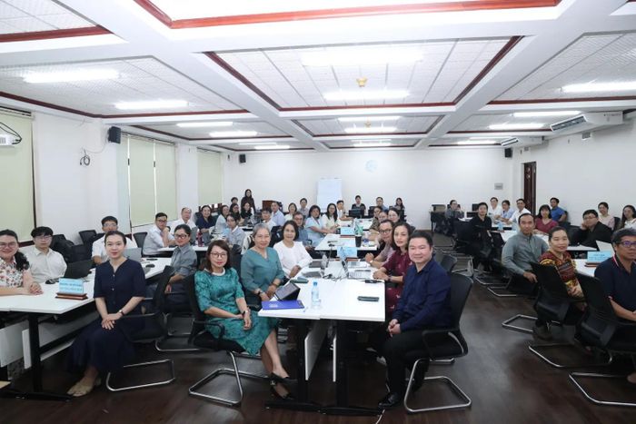  Các môn học trực tuyến trên VNU-MOOC được đội ngũ chuyên gia, giảng viên từ các trường đại học thành viên và đơn vị trực thuộc ĐHQG TPHCM xây dựng - Ảnh: THANH HÙNG 