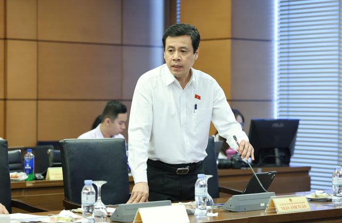  Đại biểu Trần Anh Tuấn (TPHCM). Ảnh: QUANG PHÚC 