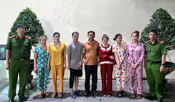  Công an khởi tố nhiều bị can về tội "Môi giới mại dâm". Ảnh: CATP 