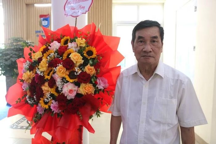 GS.TSKH. Đào Trọng Thi, nguyên Hiệu trưởng Trường Đại học Tổng hợp Hà Nội, nguyên Giám đốc Đại học Quốc gia Hà Nội, cựu sinh viên A0 khóa 2. Ảnh: Mai Loan.