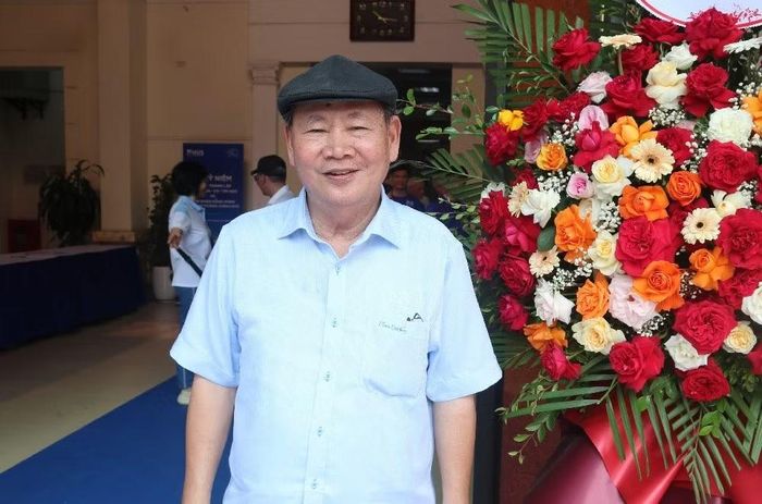 PGS.TS Nguyễn Vũ Lương, người thầy "huyền thoại" của các học sinh chuyên Khoa học Tự nhiên. Ảnh: Mai Loan.