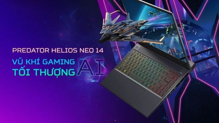 Acer Predator Helios Neo đáp ứng tốt các project nặng nhờ cấu hình mạnh