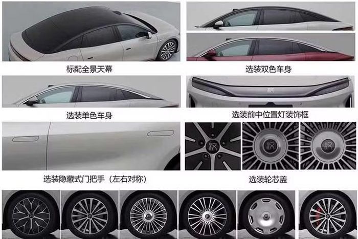 Cụm đèn hậu LED và cản sau của BYD Han 2027 mới cũng đã được làm mới thiết kế. Thêm vào đó là cảm biến LiDAR trên nóc để hỗ trợ những tính năng an toàn chủ động của xe.