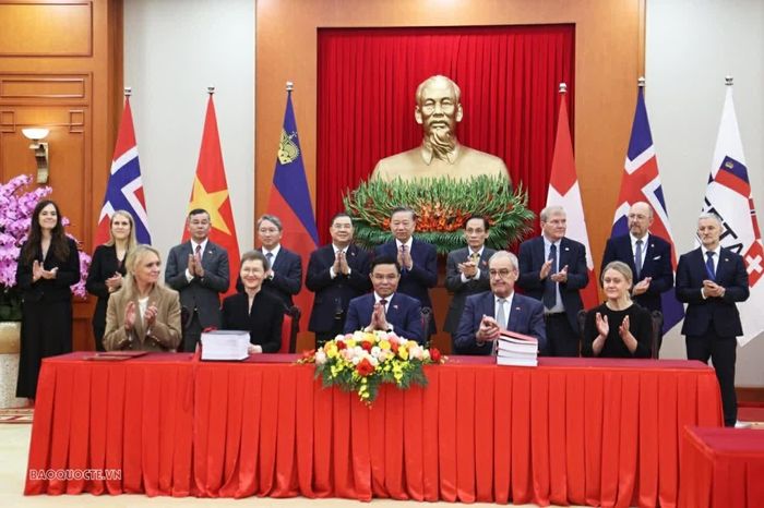 Hiệp định thương mại tự do Việt Nam-EFTA mở ra động lực hợp tác và phát triển mới. (Ảnh: Thành Long)