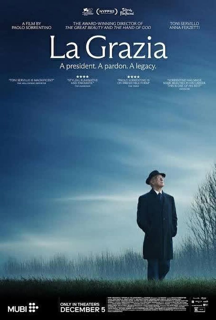 Mở màn tuần phim là Ân xá (La Grazia, 2025) của Paolo Sorrentino. (Nguồn: BTC)