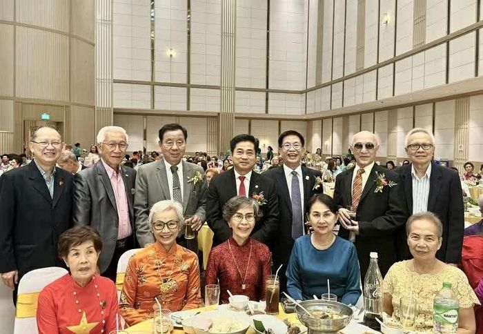 Các đại biểu đều khảng định những đóng góp của Hội Người cao tuổi tỉnh Udon Thani. (Ảnh NVCC)