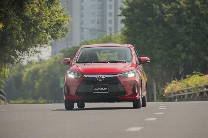 Toyota Wigo trụ lại phân khúc với duy nhất một phiên bản. Ảnh: TMV