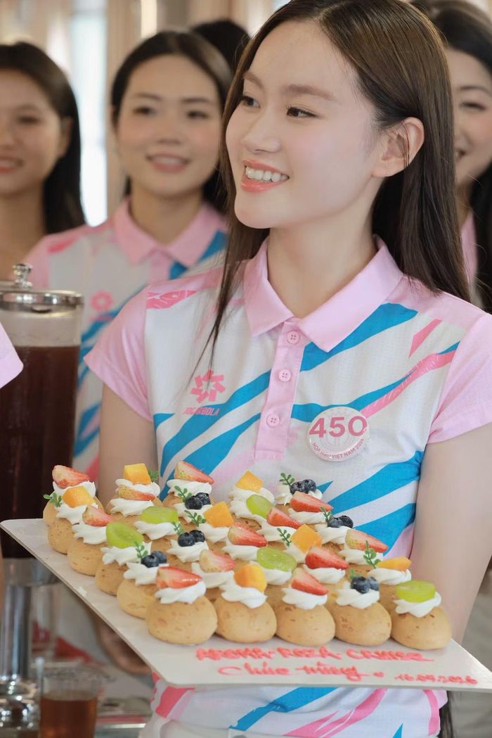 Nguyễn Ngọc Thảo Nguyên đang là thành viên Đội Tư vấn tuyển sinh - Truyền thông của Học viện Hàng không Việt Nam.