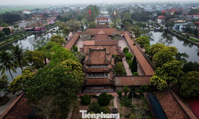 Các hạng mục được bố trí theo lối kiến trúc “nội công, ngoại quốc”, tạo nên tổng thể hài hòa, cân đối.