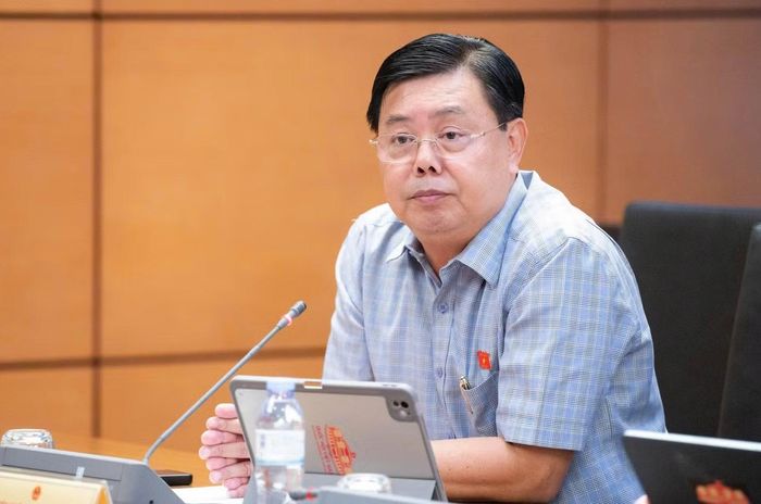 Bộ trưởng Bộ Nội vụ Nguyễn Tiến Hải. (Ảnh: QH)