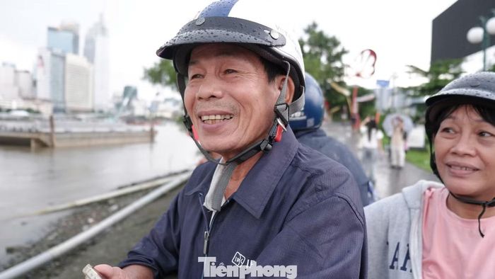 Ông Trần Ngọc Đệ, ngụ phường Tân Thới Hiệp, TPHCM. (Ảnh: Hữu Huy)
