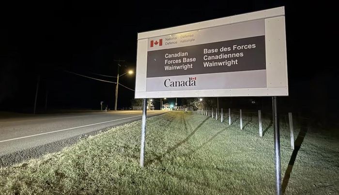 Một sự cố nghiêm trọng đã xảy ra tại căn cứ quân sự Wainwright ở Canada. Ảnh: CBC