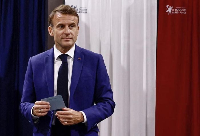 Tổng thống Pháp Emmanuel Macron. Ảnh: NYT