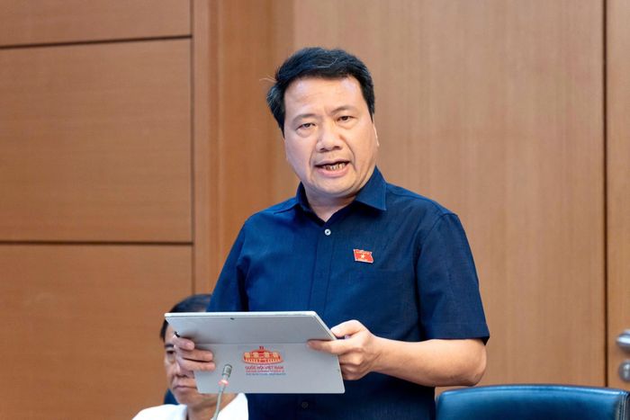Đại biểu Ngô Trung Thành đề nghị giữ nguyên tiêu chuẩn có bằng cử nhân luật