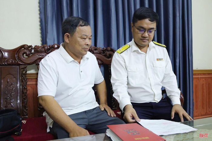 Ông Lê Văn Tân – Giám đốc Hợp tác xã môi trường Kỳ Phương gặp khó khăn khi phải thực hiện nghĩa vụ tài chính giải thể hợp tác xã.