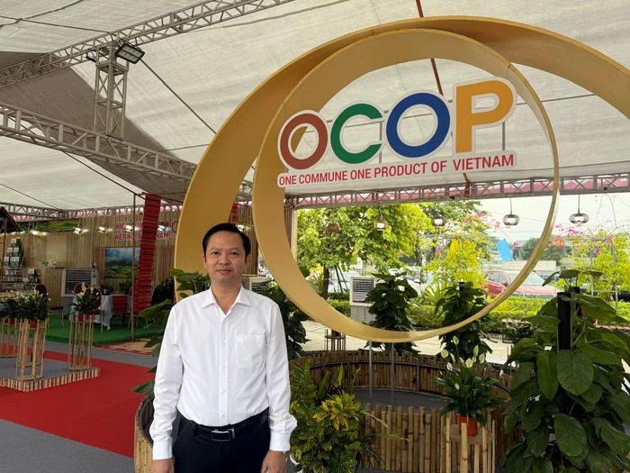  Ông Hoàng Văn Dự - Phó Giám đốc Trung tâm Xúc tiến thương mại nông nghiệp. (Ảnh: Yến Bùi/Vietnam+) 