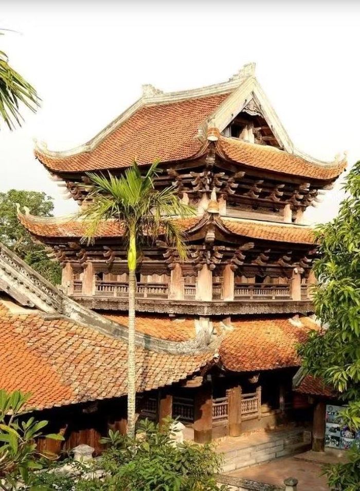 Nét cổ kính của chùa Keo Hưng Yên. (Ảnh: Vietnam+)
