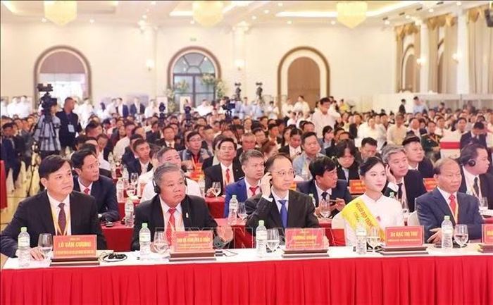 Các đại biểu tham dự Hội nghị Xúc tiến Đầu tư quốc tế năm 2026 tại Điện Biên.
