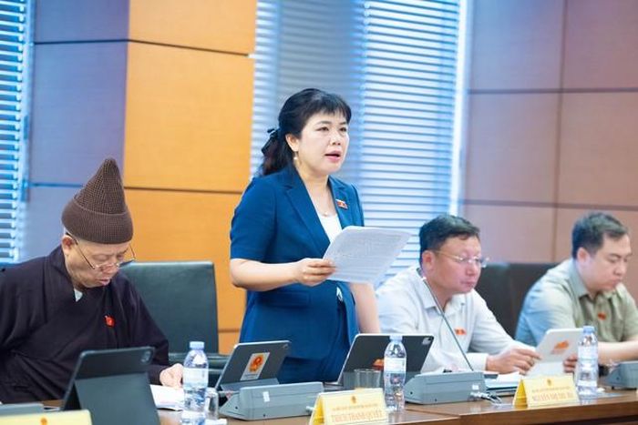 ĐBQH Nguyễn Thị Thu Hà (Ảnh: Media Quốc hội).