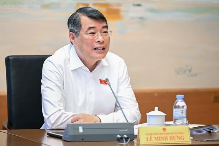 Thủ tướng Lê Minh Hưng phát biểu tại buổi thảo luận tổ. Ảnh: VGP.