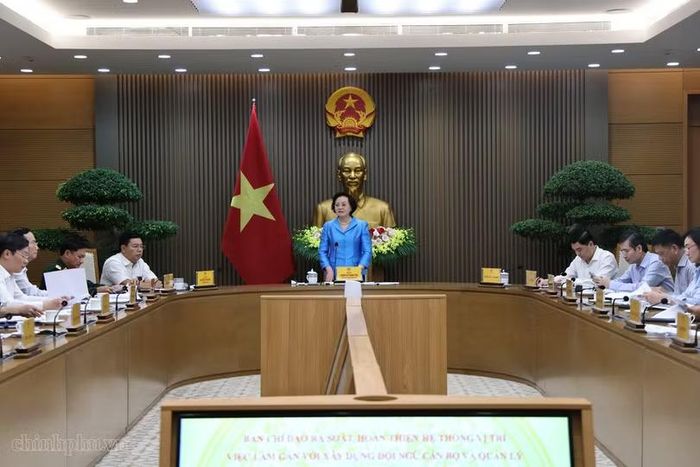 Toàn cảnh phiên họp. Ảnh: VGP.