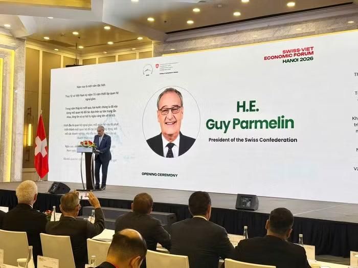  Tổng thống Thụy Sĩ Guy Parmelin 
