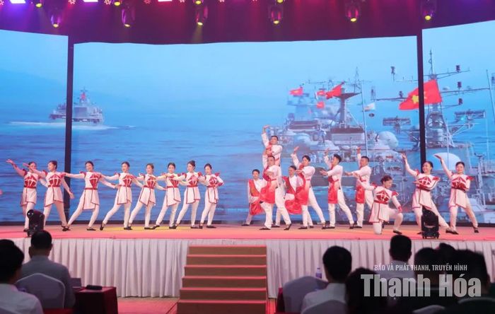 Một tiết mục văn nghệ tại chương trình.