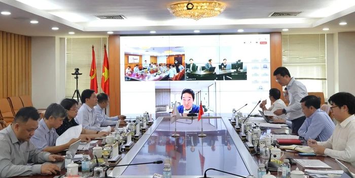 Cuộc họp lần thứ 10 Ủy ban hỗ hợp triển khai thực hiện cơ chế tín chỉ chung (JCM) giữa Việt Nam và Nhật Bản. Ảnh: Trung Nguyên