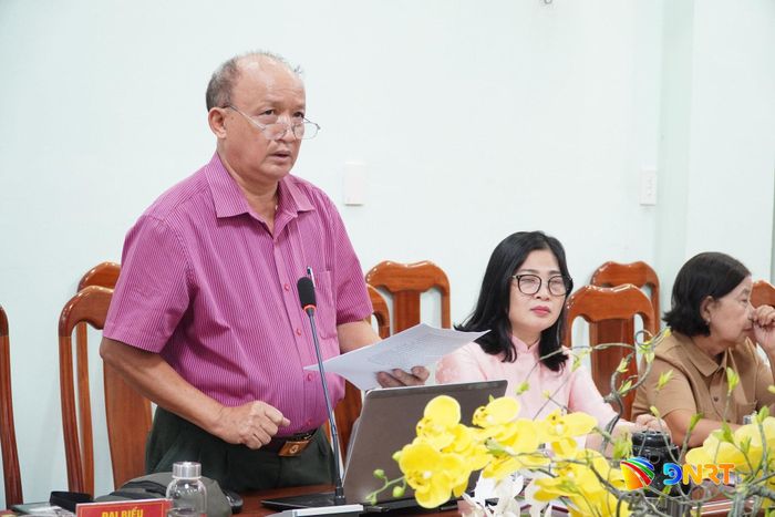 Ông Nguyễn Tiến Đãi cung cấp thông tin tại hội thảo. Ảnh: N.ĐOAN