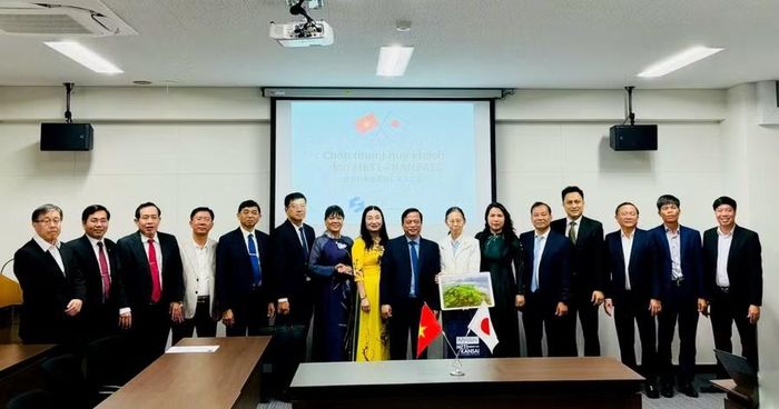  Đoàn công tác tỉnh Gia Lai làm việc với METI Kansai Nhật Bản. Ảnh: Ngọc Luận 