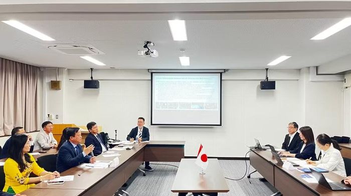  Quang cảnh buổi làm việc. Ảnh: Ngọc Luận 