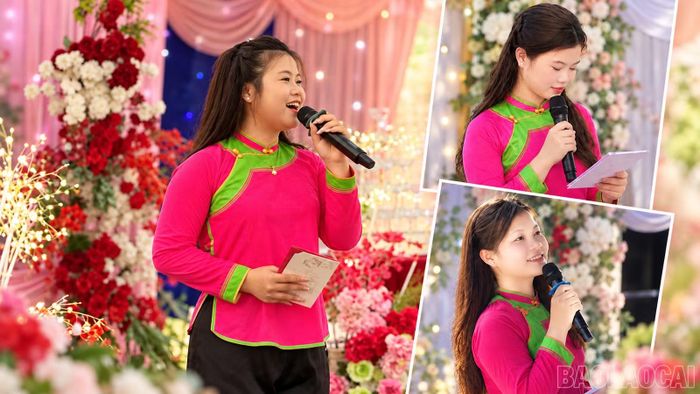 Tươi theo học MC song ngữ Việt - Giáy để giữ gìn và đưa tiếng nói, nét đẹp văn hóa của dân tộc mình đến với nhiều người hơn.