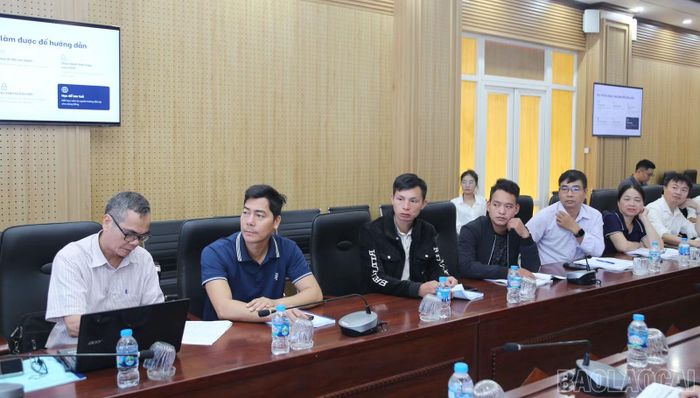 Học viên tham gia tập huấn.
