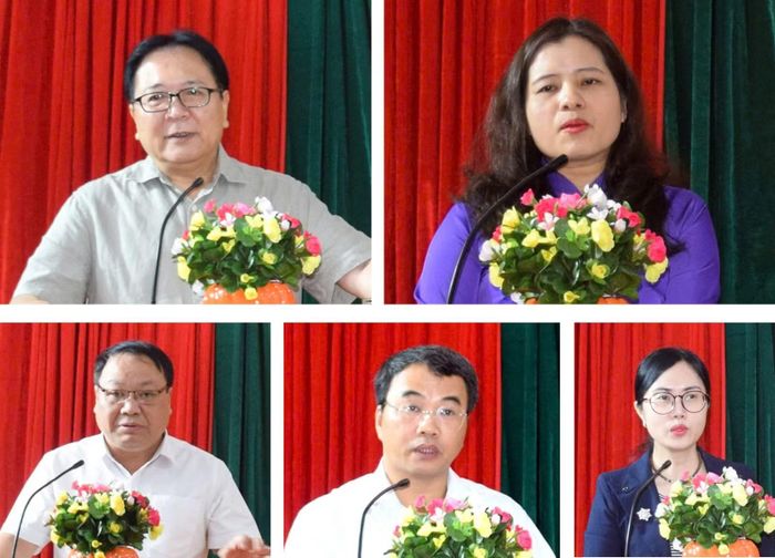 Các đại biểu phát biểu ý kiến tham luận tại hội thảo.