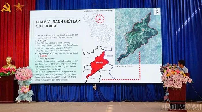 Giới thiệu định hướng quy hoạch chung xã Bản Liền.