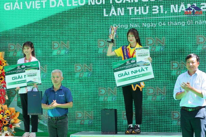 Thanh Tuyền giành giải nhất với HCV nhóm nữ trẻ tại giải Việt dã leo núi toàn quốc “Chinh phục đỉnh cao Bà Rá” tại Đồng Nai lần thứ 31 trong đầu năm 2026.