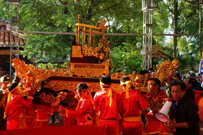 Lễ hội được tổ chức trang trọng và lưu giữ nét độc đáo của văn hóa truyền thống lâu đời