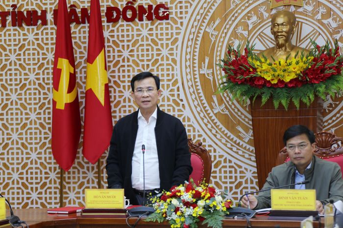 Ủy viên Ban Chấp hành Trung ương Đảng, Phó Bí thư Tỉnh ủy, Chủ tịch UBND tỉnh Hồ Văn Mười yêu cầu toàn hệ thống sở, ngành, địa phương, các phường trung tâm khu vực Đà Lạt vào cuộc quyết tâm, đồng lòng cho lễ hội