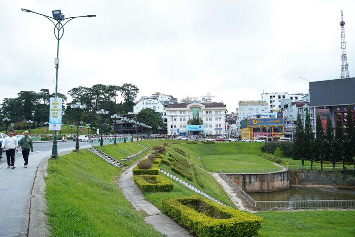 Một góc công viên Ánh Sáng