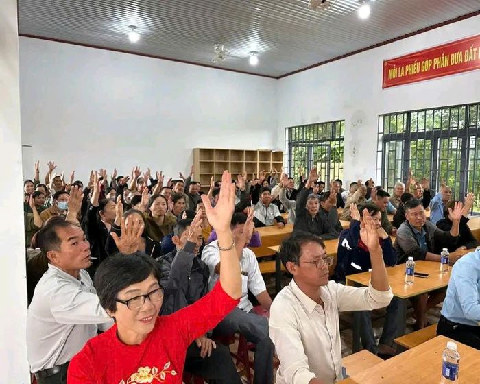 Xã Nhân Cơ huy động được sự đồng thuận của đông đảo Nhân dân vào các mục tiêu, kế hoạch phát triển