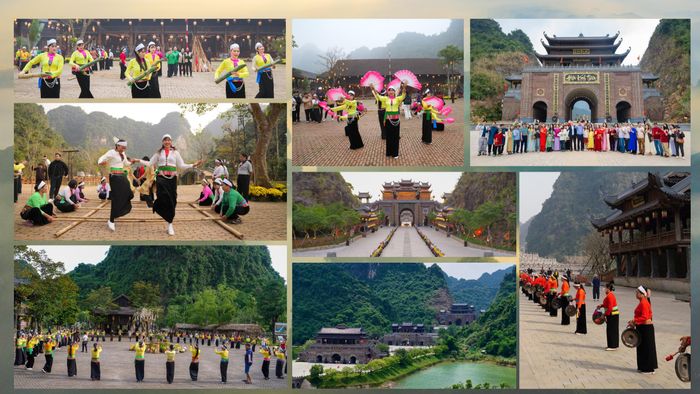 Tiếng cồng chiêng, điệu múa sạp rộn ràng của đồng bào Mường tại Thung Ui.