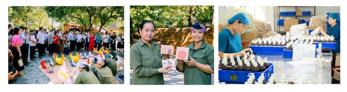 Mô hình khai thác cây thuốc bản địa, gắn với truyền thuyết Thiền sư Nguyễn Minh Không để tạo ra các dòng sản phẩm chăm sóc sức khỏe hàm lượng giá trị gia tăng cao tại HTX Sinh Dược.